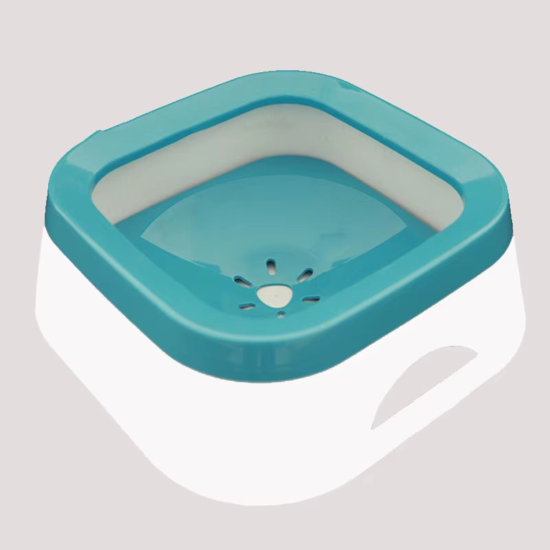 Anti-Splash Water Bowl for Dogs 1L Large Capacity Drinker Drinking Bowls Dog Waterer for Puppy Cat Pet Accessories