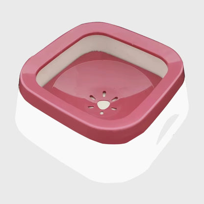 Anti-Splash Water Bowl for Dogs 1L Large Capacity Drinker Drinking Bowls Dog Waterer for Puppy Cat Pet Accessories