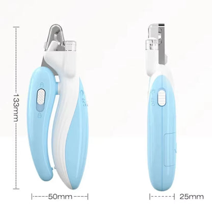 Pet Nail Clippers with Led Light Professional Pet Claw Grooming Scissors for Dogs Cats Small Animals Paw Nail Trimmer Pet Supply
